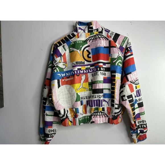 Puma International lab woven track jacket size small - Picture 2 of 6